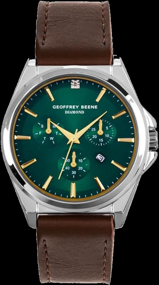 Geoffrey Beene Analog Quartz Wrist Watch 43mm